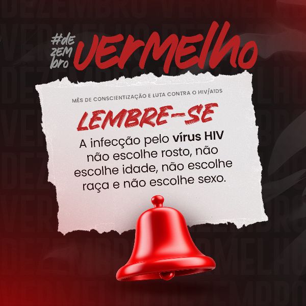 DEZEMBRO VERMELHO MÊS DE COMBATE CONTRA O HIV/AIDS 28