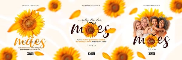 CARROSSEL QUADRADO - DIA DAS MÃES - PSD EDITÁVEL