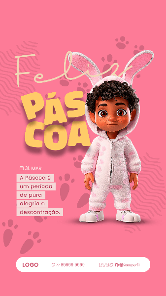 SOCIAL MEDIA FELIZ PÁSCOA