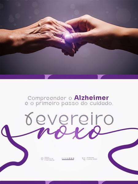 FLYER FEVEREIRO ROXO PSD EDITÁVEL 4