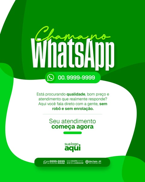 SOCIAL MEDIA CHAMA NO WHATSAPP 1