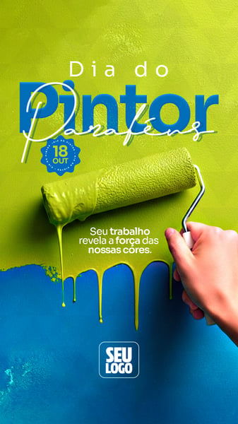 DIA DO PINTOR 18 DE OUTUBRO SOCIAL MÍDIA