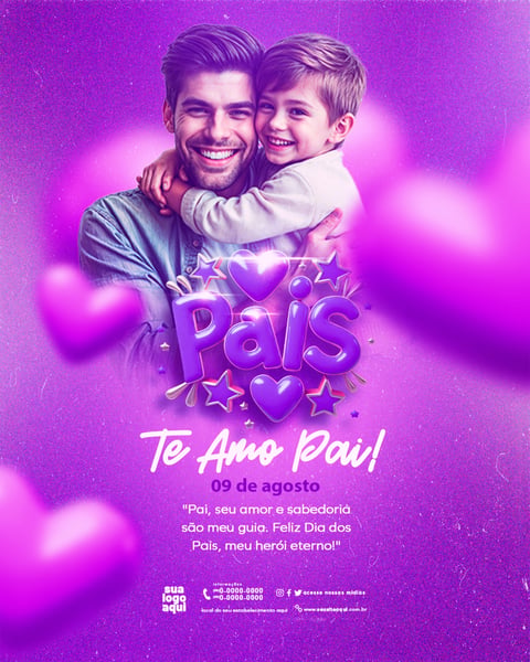 09 DE AGOSTO DIA DOS PAIS FEED 2
