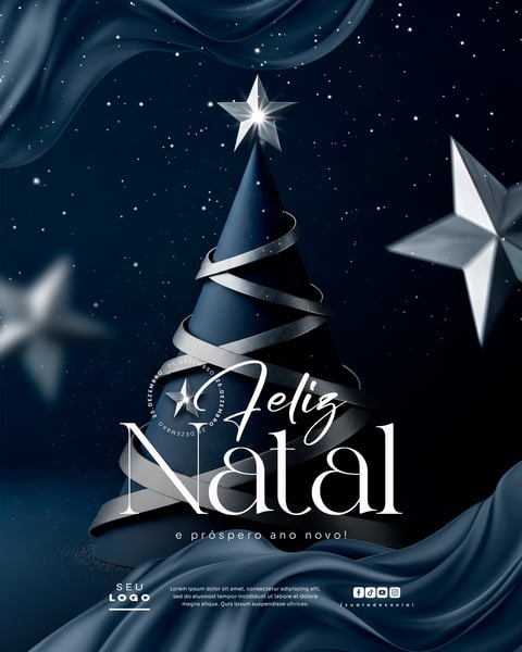 FELIZ NATAL 25 DE DEZEMBRO SOCIAL MEDIA PSD EDITÁVEL (6)