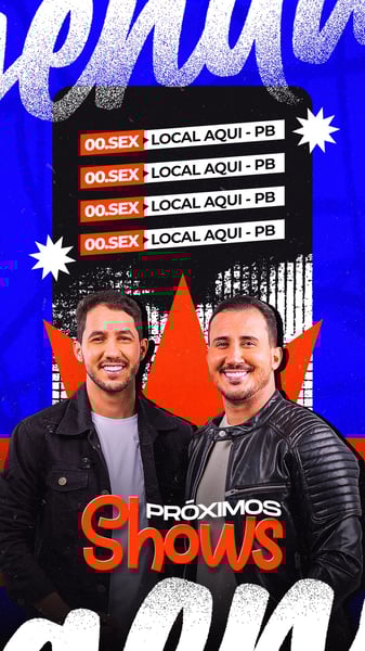 FLYER AGENDA SEMANAL PSD - AGENDA IGUINHO E LULINHA STORIES
