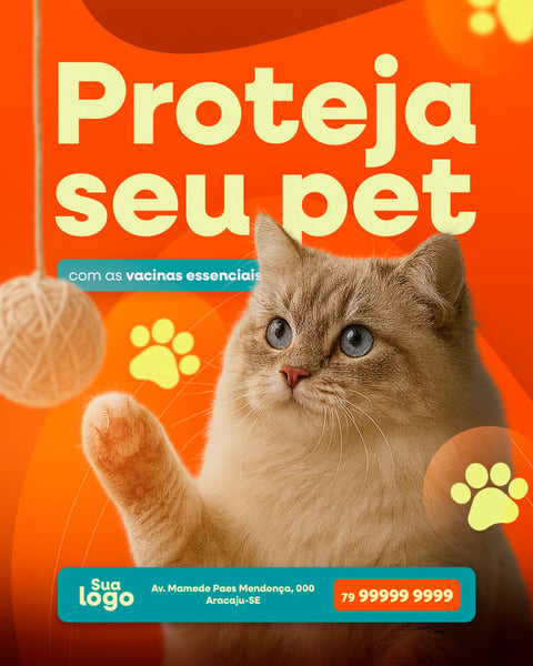 PROTEJA SEU PET COM AS VACINAS ESSENCIAIS