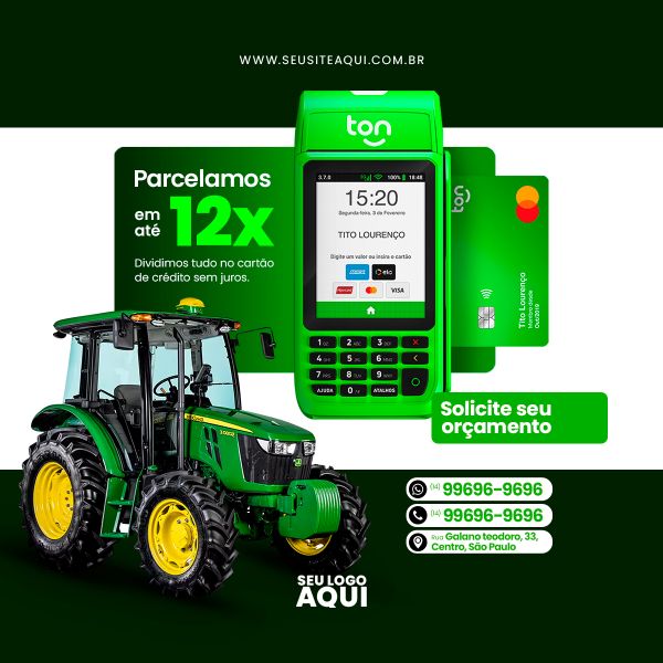 AGRONEGÓCIO, AGRICULTURA, AGROPECUÁRIA - SOCIAL MEDIA | PSD EDITÁVEL