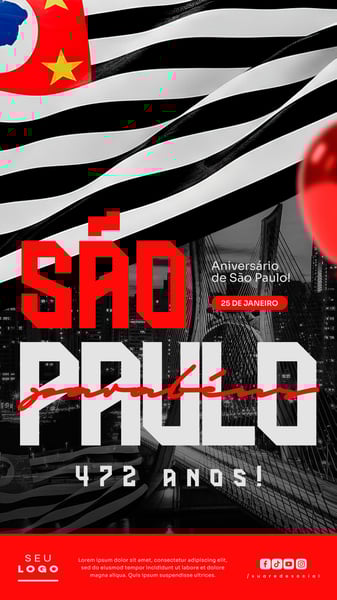 ANIVERSÁRIO DE SÃO PAULO