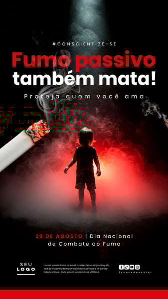 DIA NACIONAL DE COMBATE AO FUMO