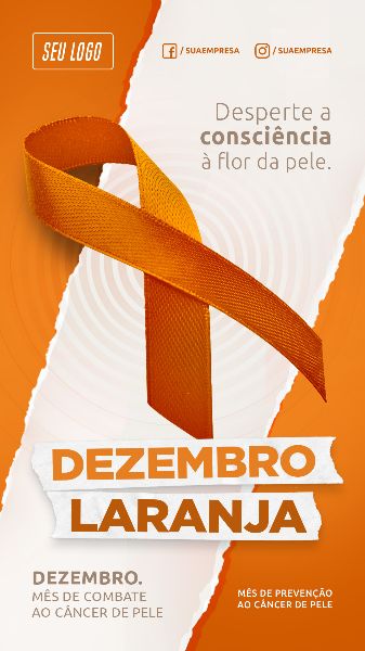 DESPERTE A CONSCIÊNCIA DEZEMBRO LARANJA