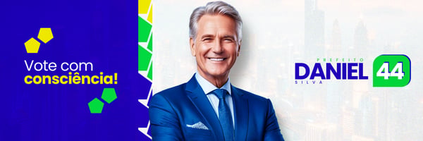 CAMPANHA ELEITORAL POLÍTICA ELEIÇÃO PREFEITO VEREADOR OUTDOOR O SOCIAL MEDIA PSD EDITÁVEL