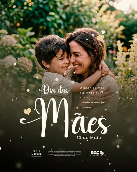 DIA DAS MÃES 10 DE MAIO SOCIAL MEDIA PSD EDITÁVEL 1