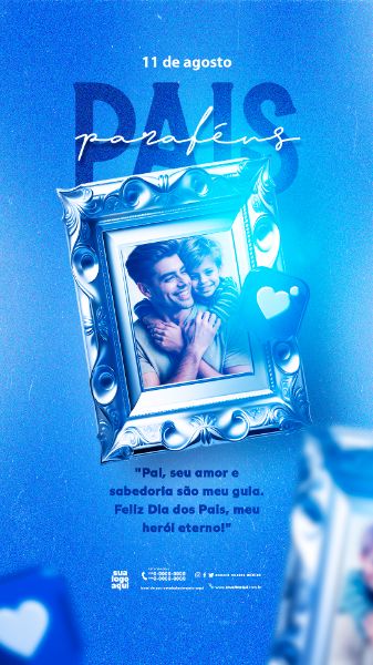 11 DE AGOSTO DIA DOS PAIS STORIES