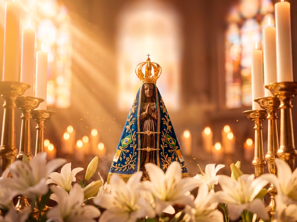 IMAGEM IA DIA DE NOSSA SENHORA APARECIDA PADROEIRA DO BRASIL 8