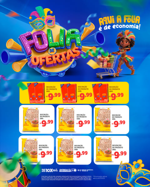 ENCARTE FOLIA DE OFERTAS PSD EDITÁVEL