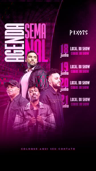 VGL 57 AGENDA SEMANAL PIXOTE STORY