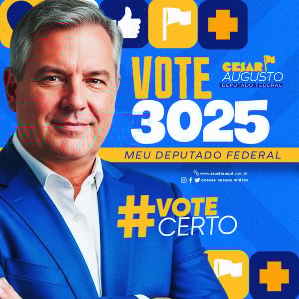 CAMPANHA POLÍTICA DEPUTADO FEDERAL 1