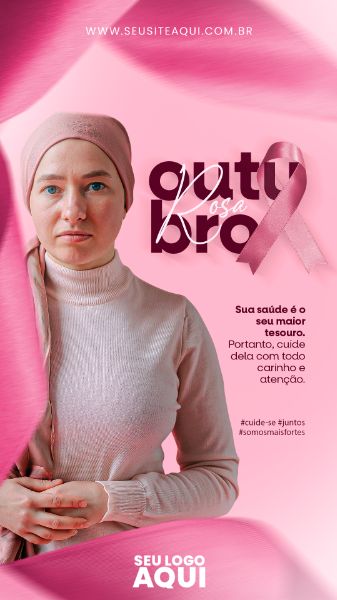 STORY | OUTUBRO ROSA | MES DE PREVENÇÃO AO CÂNCER DE MAMA