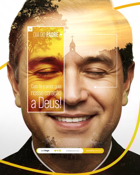 DIA DO PADRE 04 DE AGOSTO FLYER SOCIAL MEDIA PSD EDITÁVEL 7