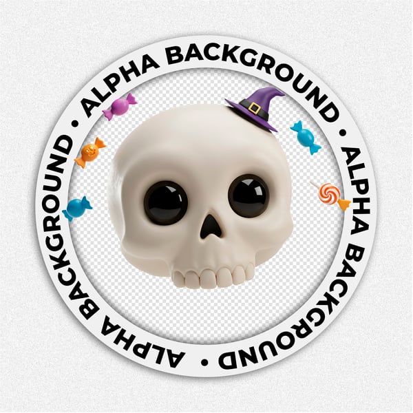 CAVEIRA 3D HALLOWEEN 2