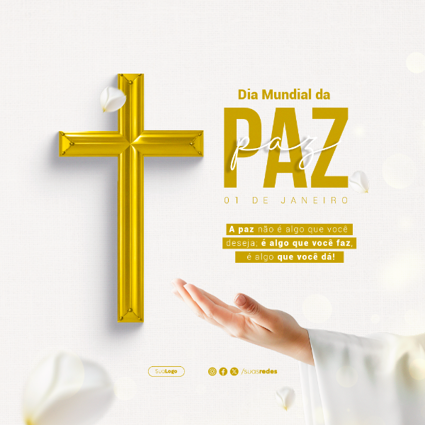 SOCIAL MEDIA POST DIA MUNDIAL DA PAZ