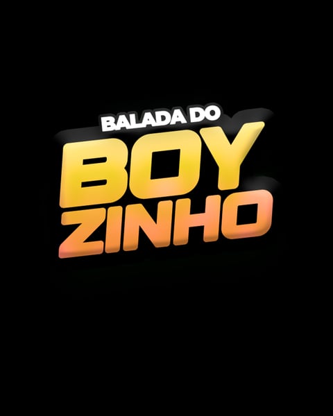 SELO - BALADA DO BOYZINHO - EVENTO - EDITÁVEL 