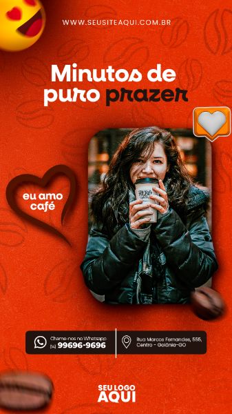 STORY | CAFETERIA | CAFÉ | SOCIAL MEDIA | PSD EDITÁVEL