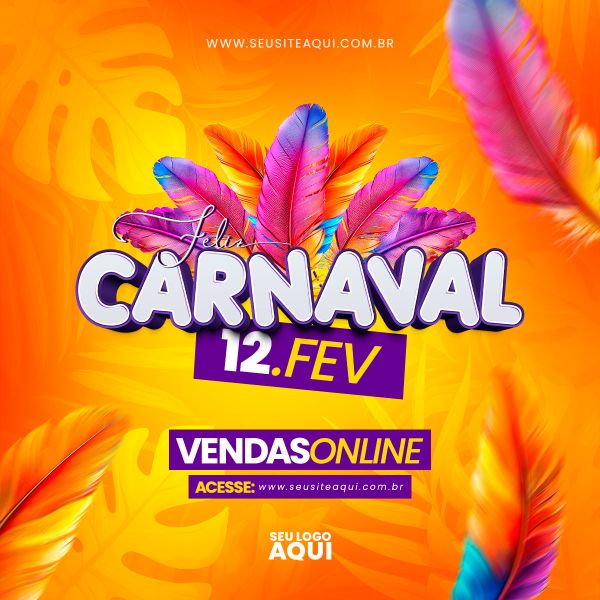 CARNAVAL | CARNIVAL | FESTA | PSD EDITÁVEL