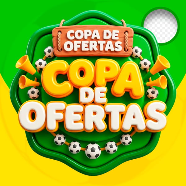 SELO 3D COPA 2026 MODELO 12