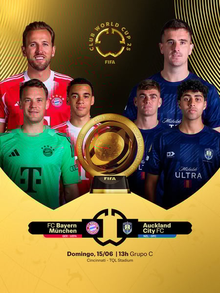 FC BAYERN MÜNCHEN X AUCKLAND CITY FC - FIFA CWC 2025 FINAL FEED