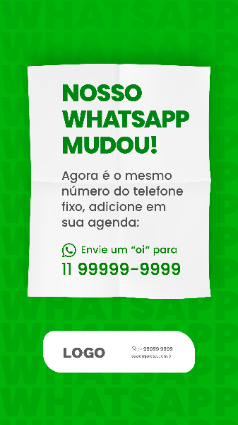 WHATSAPP MUDOU