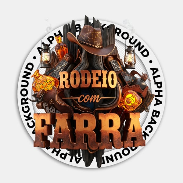 SELO 3D SERTANEJO RODEIO COM FARRA 06