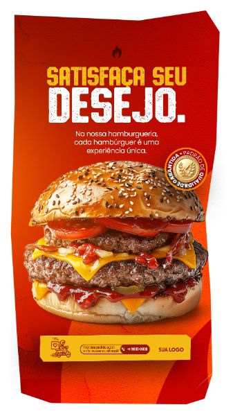 STORY - HAMBURGUERIA - SATISFAÇA SEU DESEJO