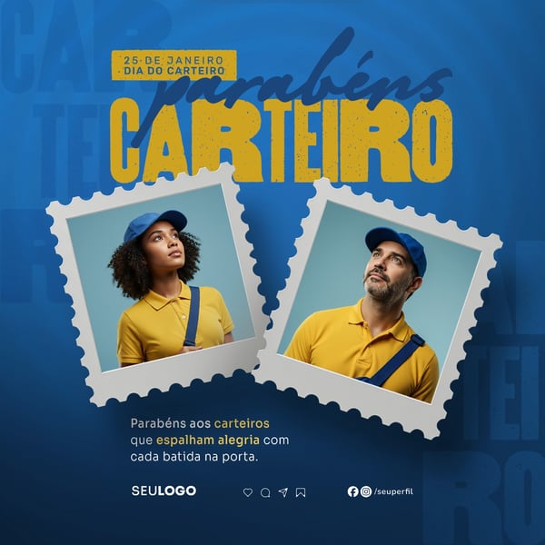 SOCIAL MEDIA DIA DO CARTEIRO