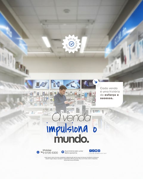 16 DE JULHO - DIA DO COMERCIANTE - FLYER SOCIAL MEDIA PSD EDITÁVEL 6