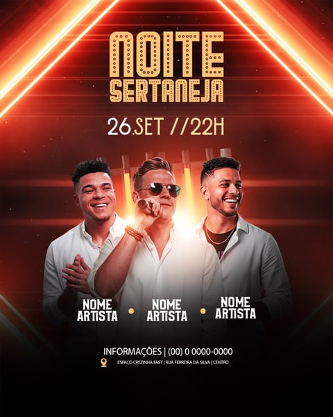 NOITE SERTANEJA FEED 1