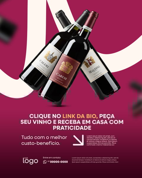 SOCIAL MEDIA LOJA DE VINHOS
