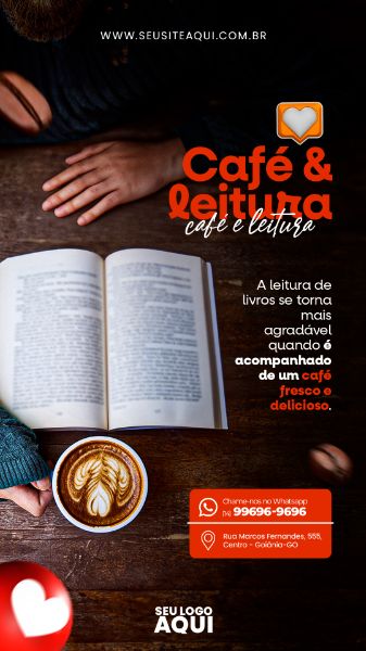 STORY | CAFETERIA | CAFÉ | SOCIAL MEDIA | PSD EDITÁVEL