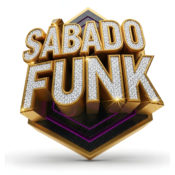 SELO 3D SÁBADO FUNK REALISTA 01