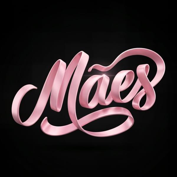 Selo 3D Dia das Mães