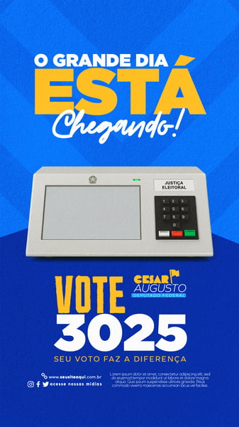 CAMPANHA POLÍTICA DEPUTADO FEDERAL STORIES 7