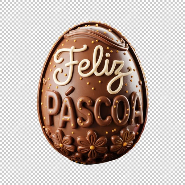 SELO 3D PNG FELIZ PÁSCOA PNG SELO 3D FELIZ PÁSCOA PNG