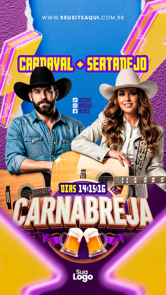 STORY BLOCO CARNAVAL SOCIAL MEDIA PSD EDITÁVEL 05