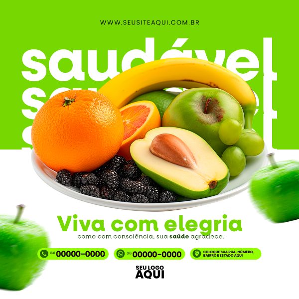 NUTRICIONISTA | DIETA | ALIMENTAÇÃO | PSD EDITÁVEL