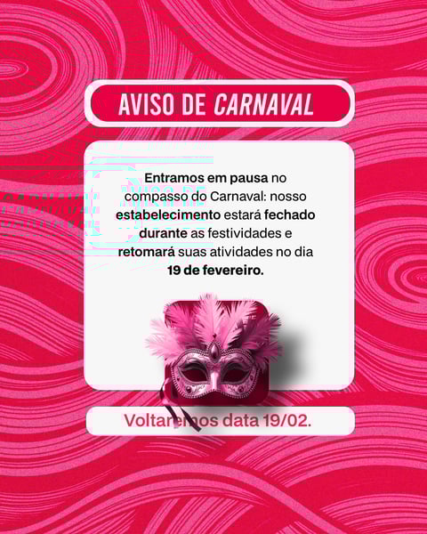 Horário de carnaval