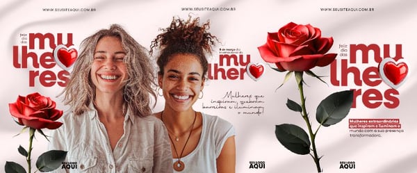 CARROSSEL VERTICAL - DIA DA MULHER | MULHERES | PSD EDITÁVEL