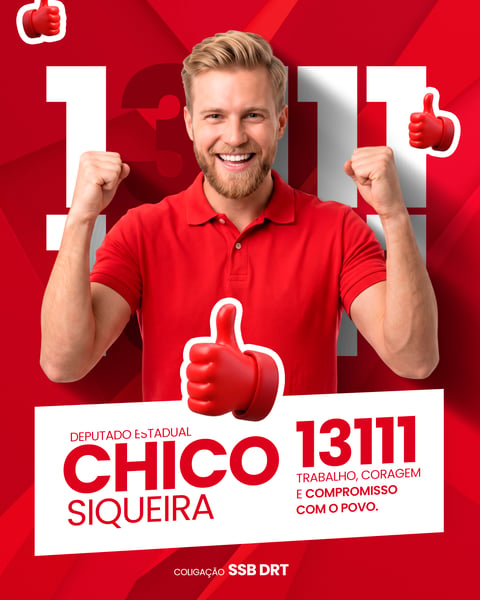 Campanha Política Social Media PSD Editável 7