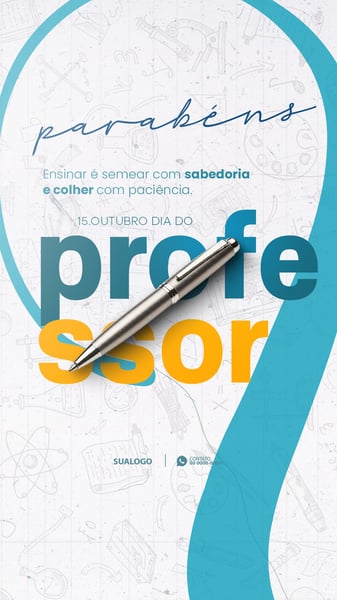 FELIZ DIA DO PROFESSOR 15 DE OUTUBRO 6 T