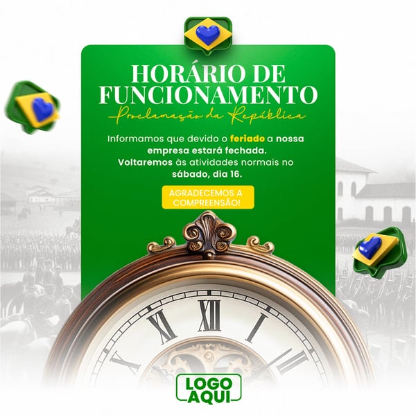 DIA DA PROCLAMAÇÃO DA REPÚBLICA 15 DE NOVEMBRO