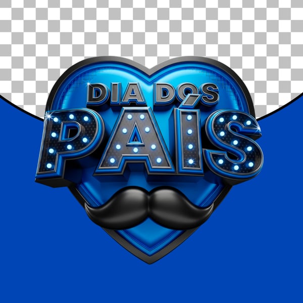 SELO 3D  DIA DOS PAIS 3